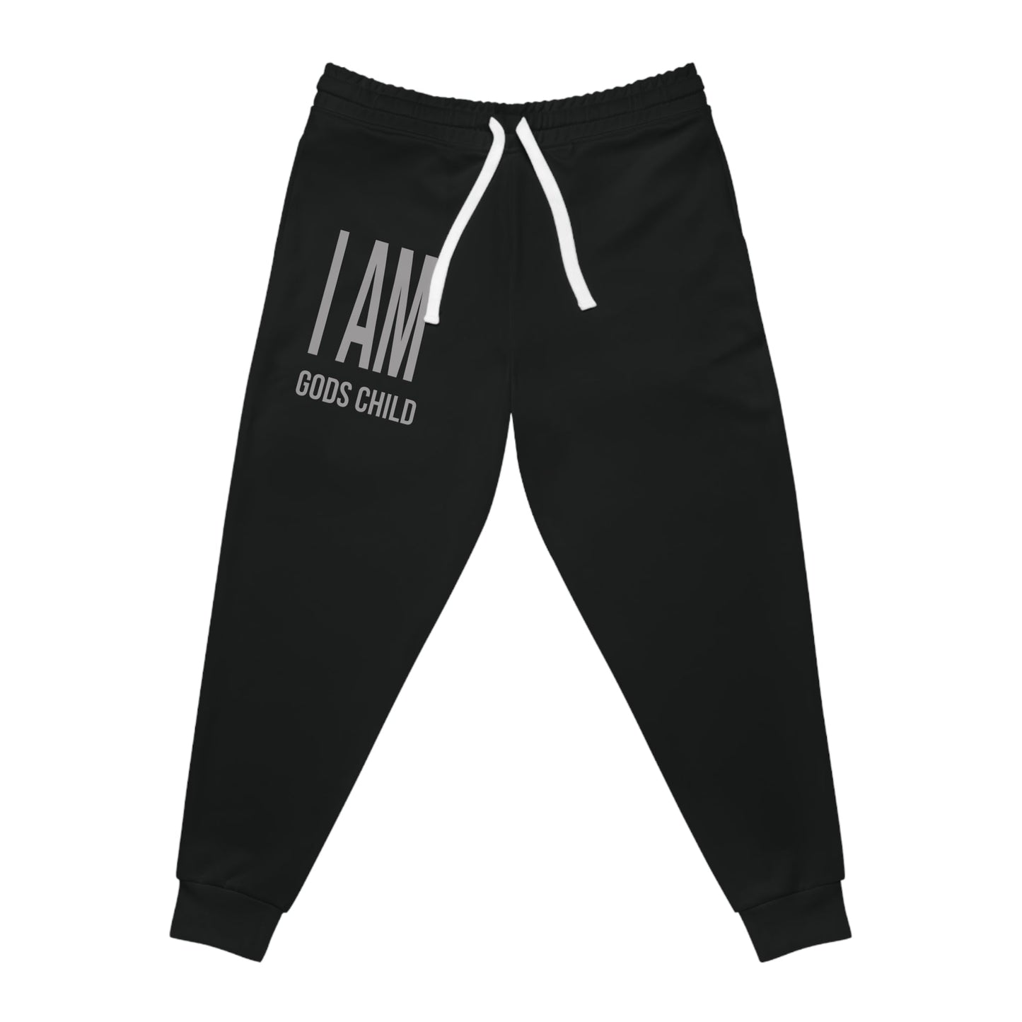 I Am God's Child Athletic Joggers, Printify