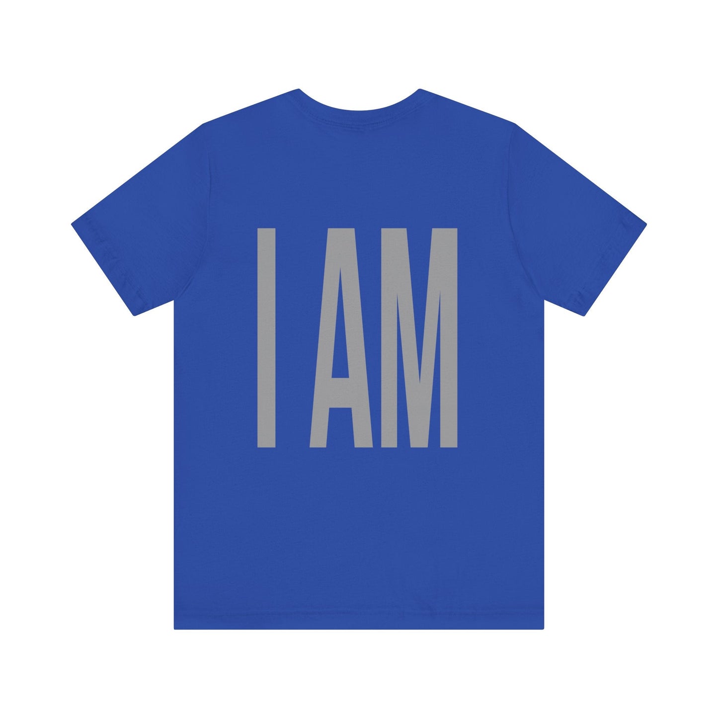 I Am Blessed - Unisex Tee - Back "IAM" Logo Printify