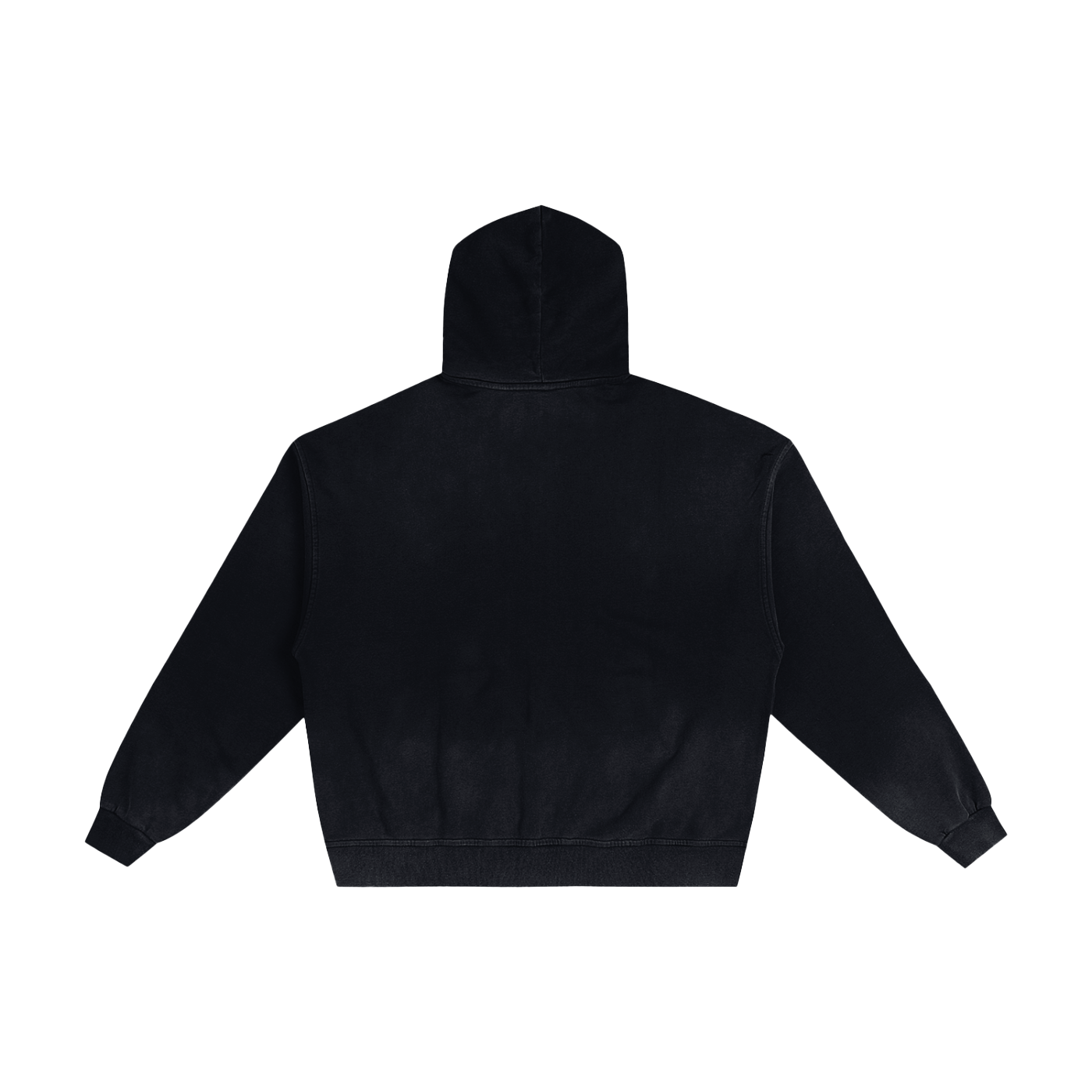 Hand-Frayed Sunfade Zip Hoodie ODMPOD
