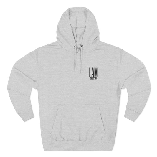 IAM Blessed Embroidered Hoodie Printify