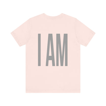I Am Blessed - Unisex Tee - Back "IAM" Logo Printify