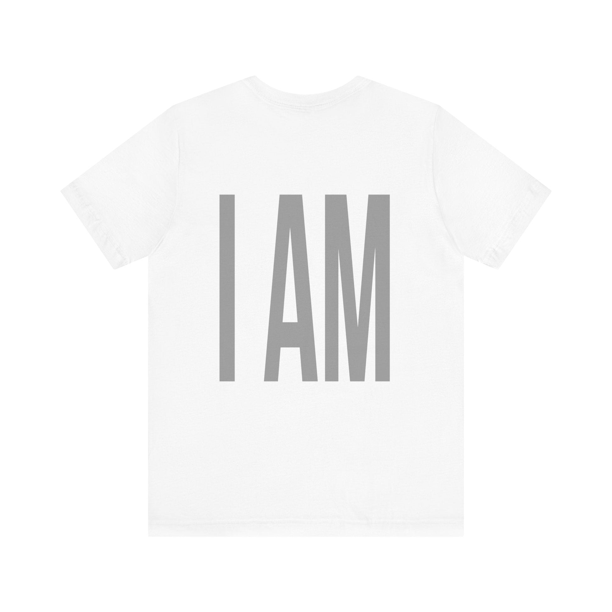 I Am Blessed - Unisex Tee - Back "IAM" Logo Printify