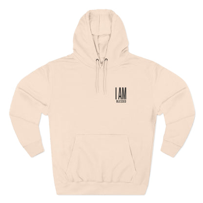 IAM Blessed Embroidered Hoodie Printify