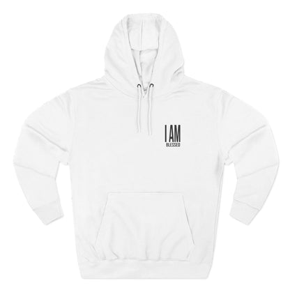 IAM Blessed Embroidered Hoodie Printify