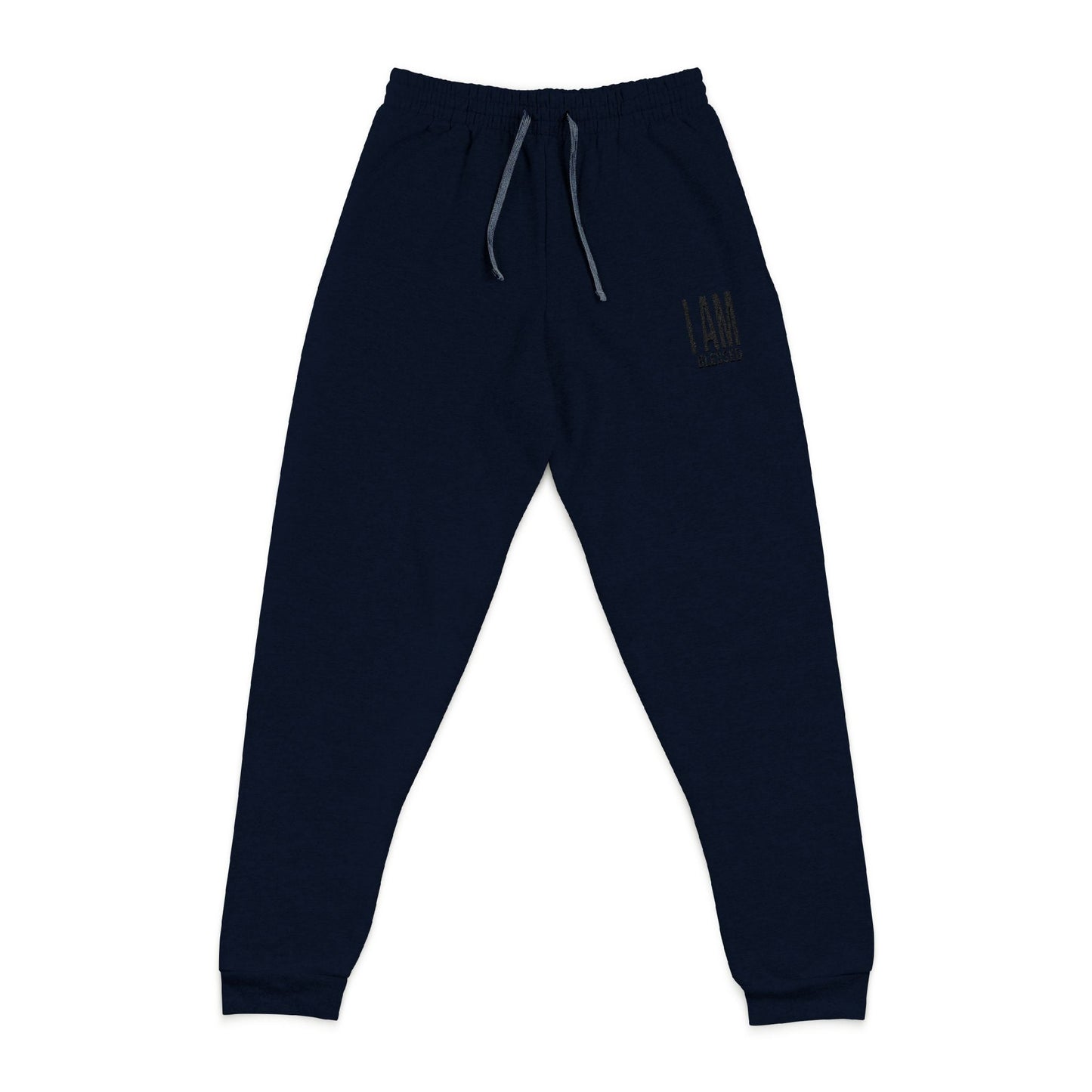 I AM Gods ChildEmbroidered Unisex Joggers Printify