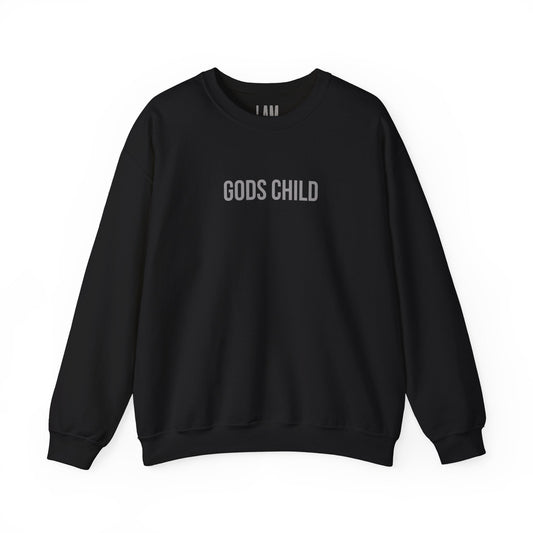 Crewneck Sweatshirt - IAM Gods Child Printify