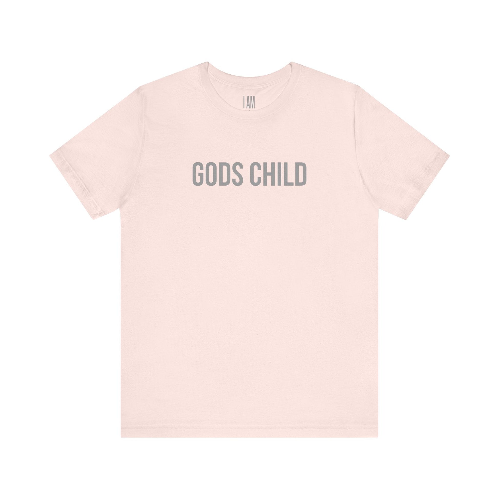 Gods Child Unisex Tee - Back "IAM" Logo Printify
