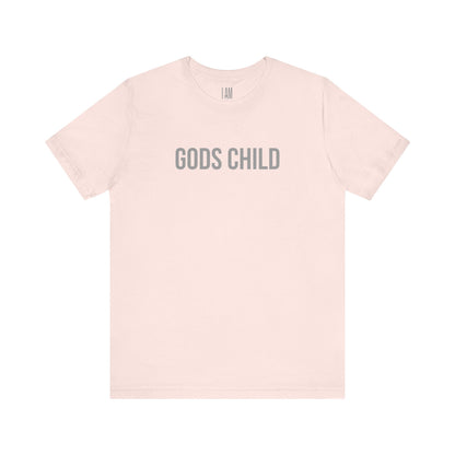Gods Child Unisex Tee - Back "IAM" Logo Printify