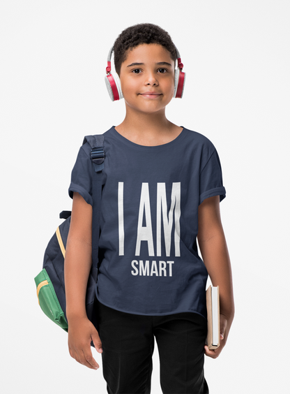 I Am Smart - Kids Tee Printify