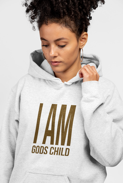 IAM Gods Child Unisex Hoodie - Fall Colllection Printify