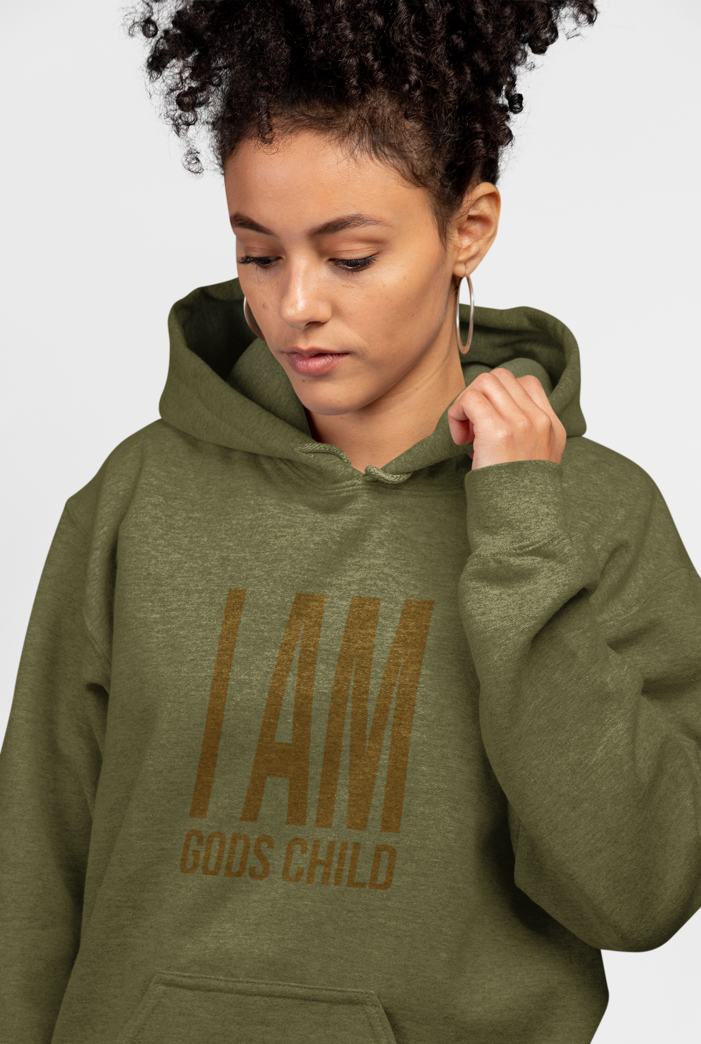IAM Gods Child Unisex Hoodie - Fall Colllection Printify