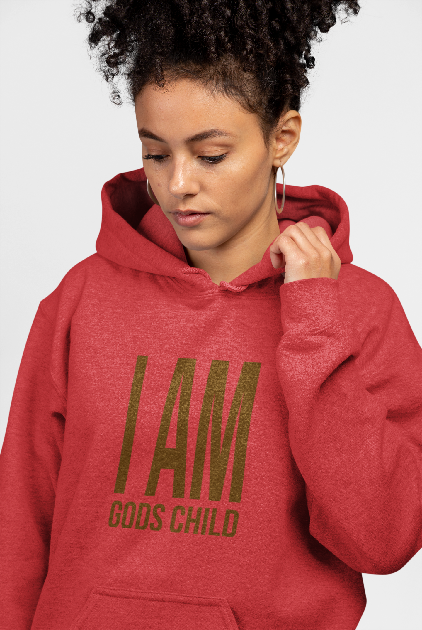 IAM Gods Child Unisex Hoodie - Fall Colllection Printify