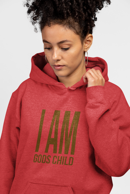 IAM Gods Child Unisex Hoodie - Fall Colllection Printify