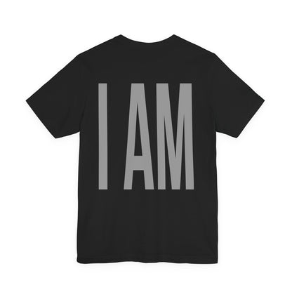 Gods Child Unisex Tee - Back "IAM" Logo Printify