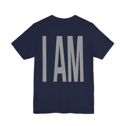Gods Child Unisex Tee - Back "IAM" Logo Printify