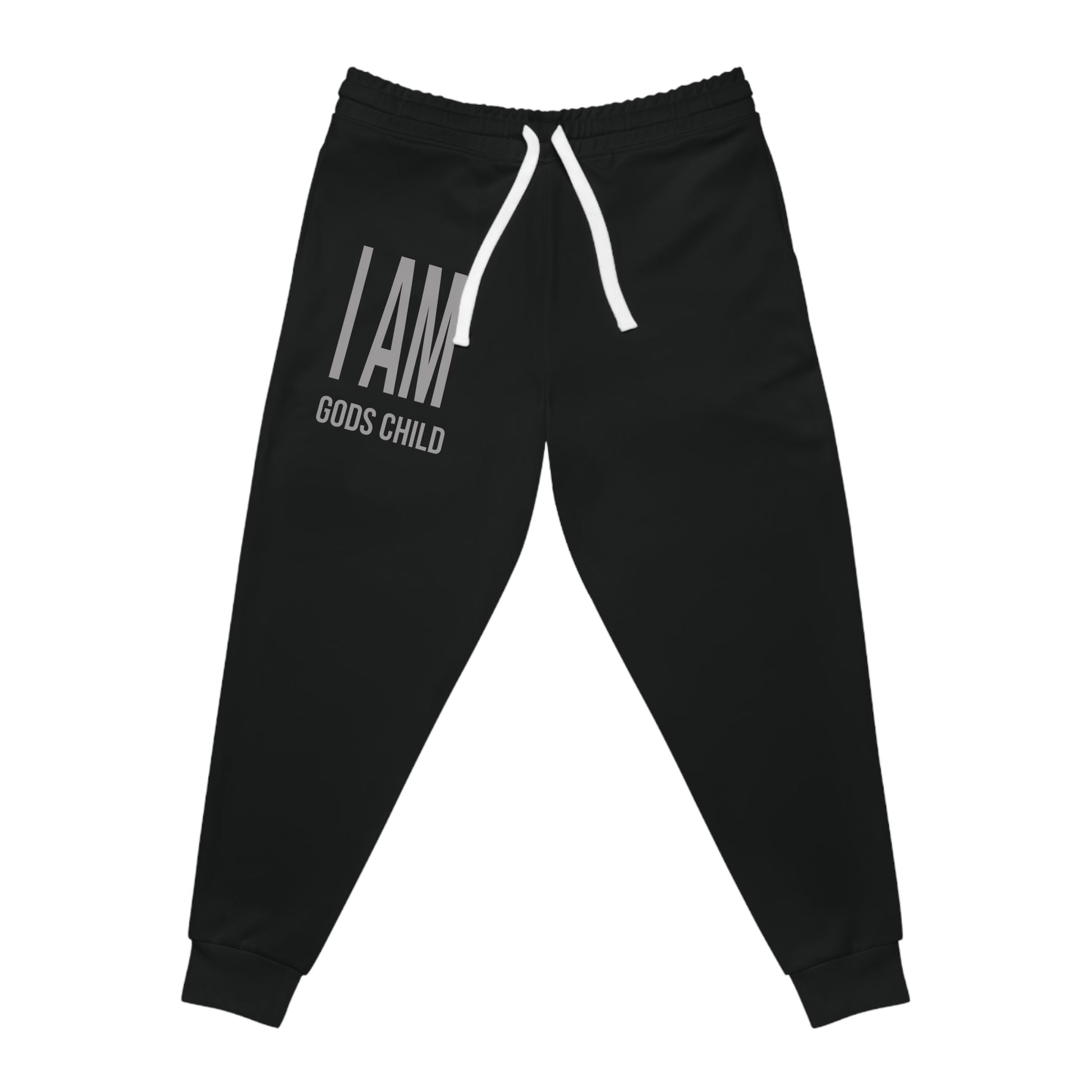 I Am God's Child Athletic Joggers, Printify