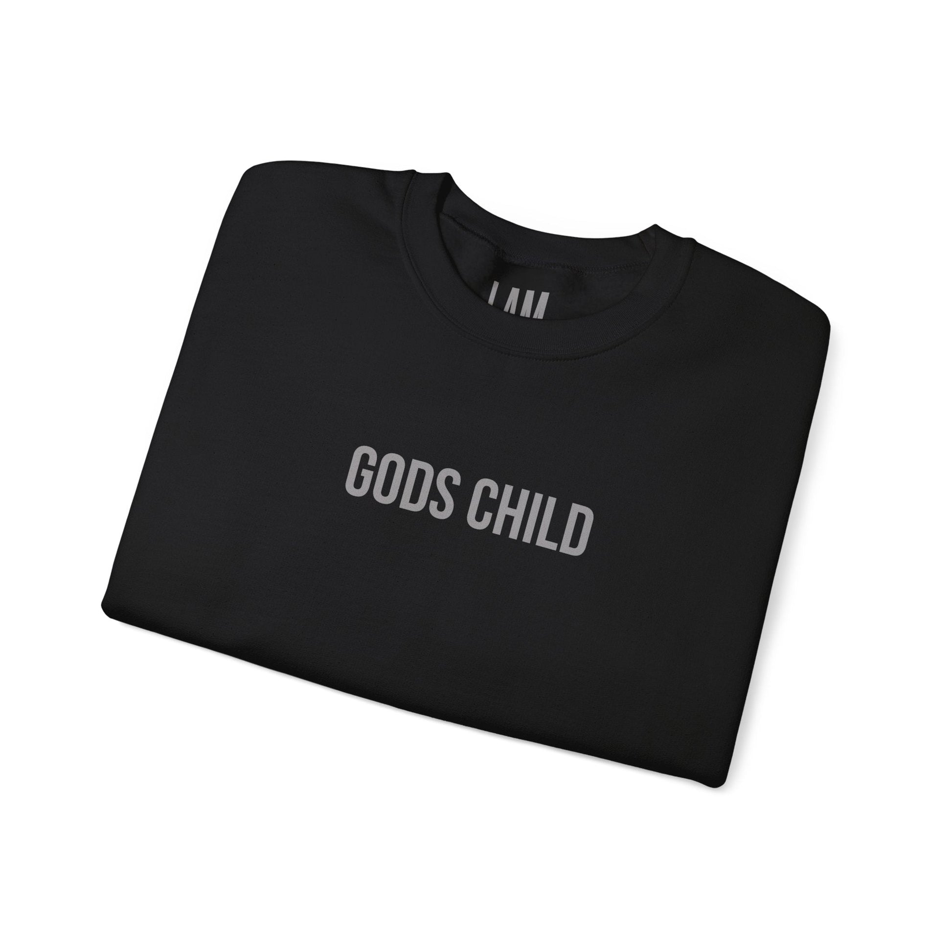 Crewneck Sweatshirt - IAM Gods Child Printify